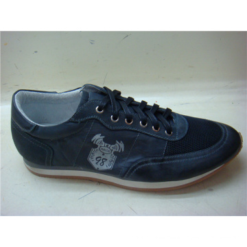 Chaussures homme en dentelle marine foncé NX 512